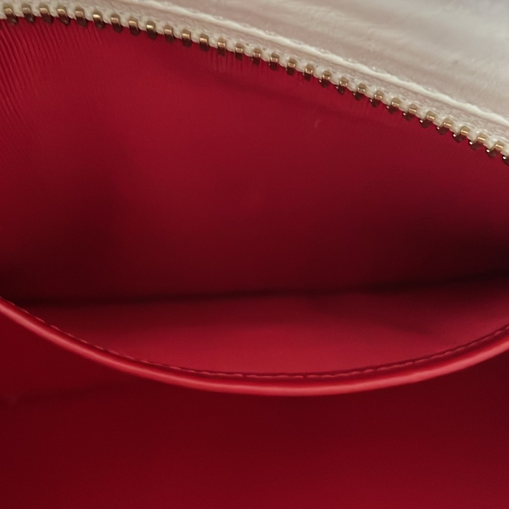 EUC Christian Louboutin LoubiPosh Valentines Spiked Clutch w/ chain,dust bag,box - Picture 10 of 17